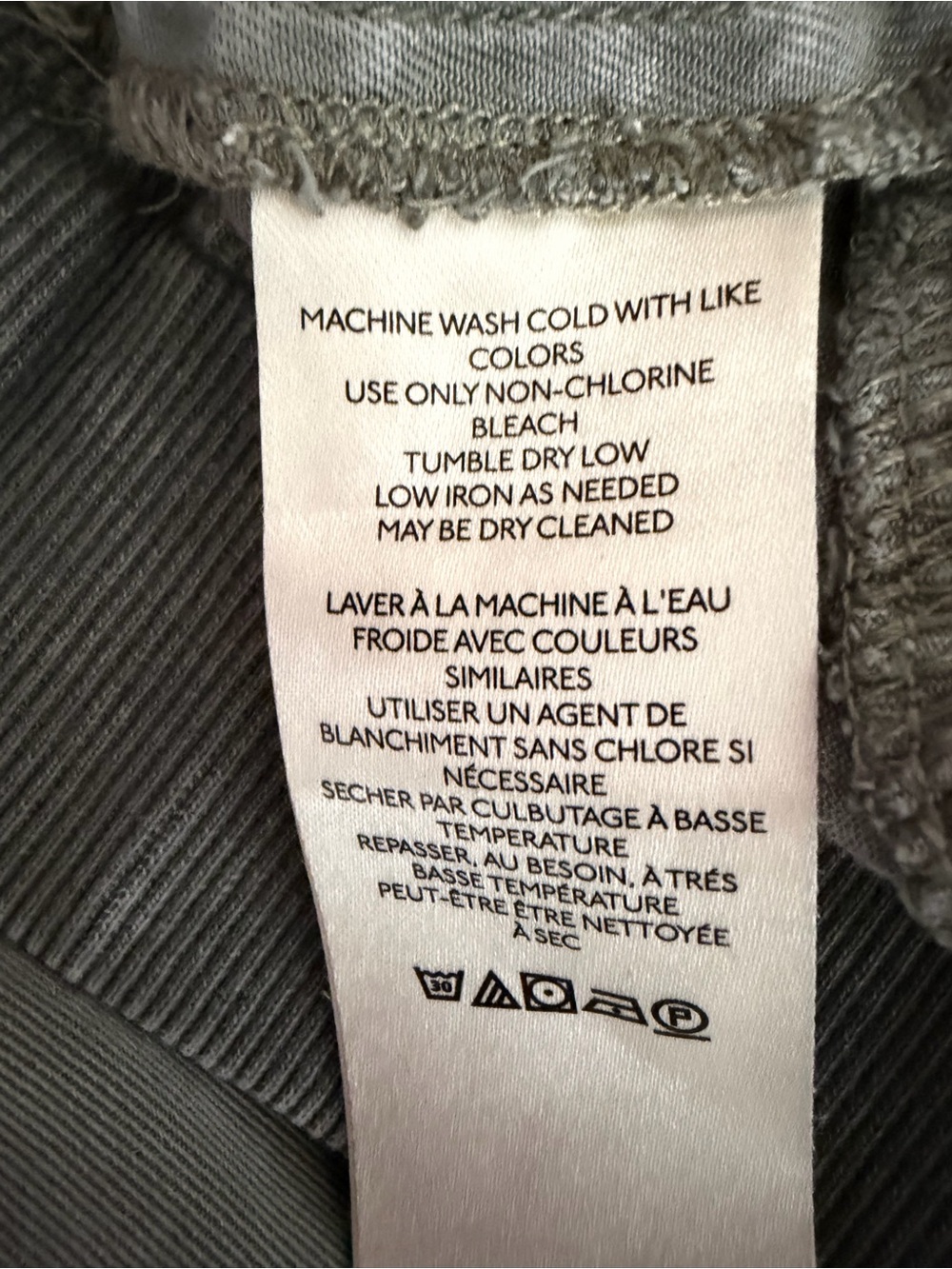By Anthropologie Women's Gray Cargo Jogger Pants Size Medium 8582 - Picture 8 of 12